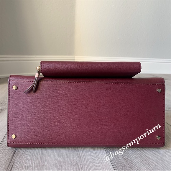 Kate Spade LG Leather Cameron Satchel Wallet Set - Picture 6 of 8